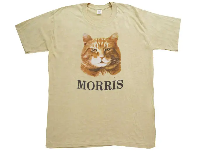 morris the cat t shirt